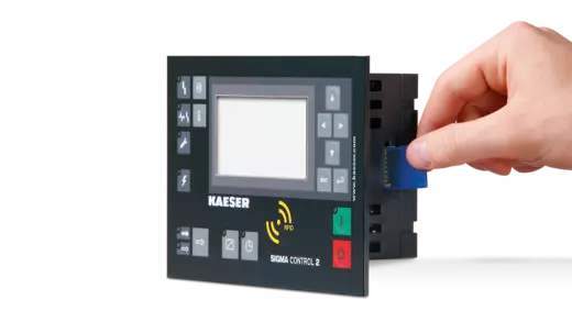 SIGMA CONTROL 2 – SD Kartenschacht